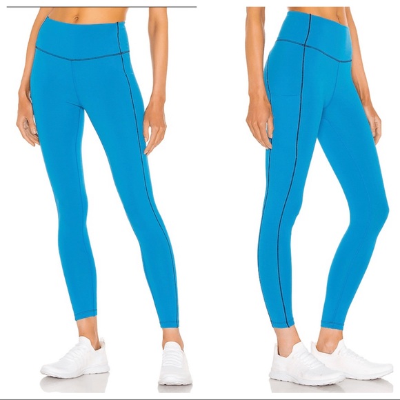 Splits59 Pants - Splits59 Tread Techflex 7/8 Leggings in Azur